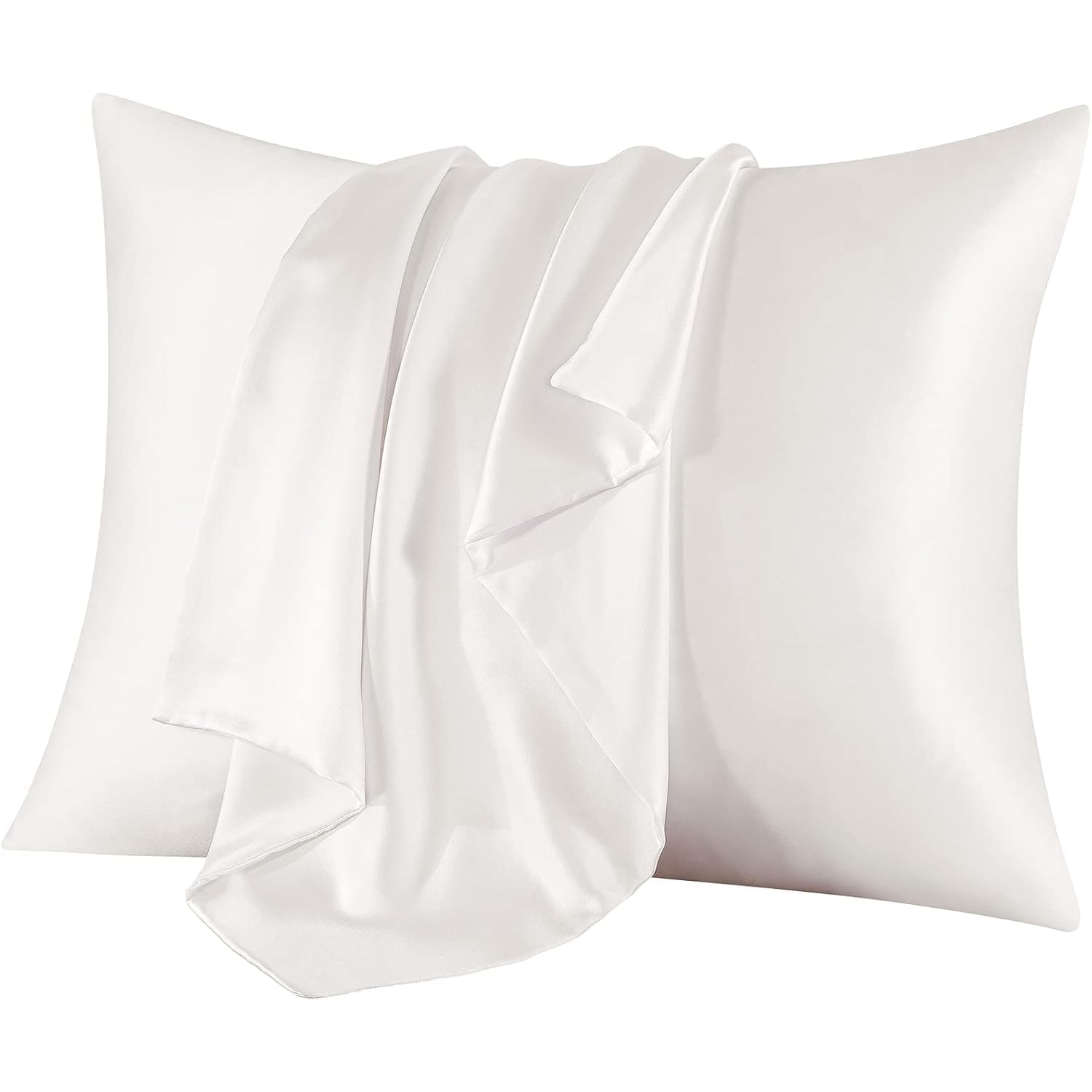 Ivory 21 Momme Mulberry Silk Pillowcase, Standard