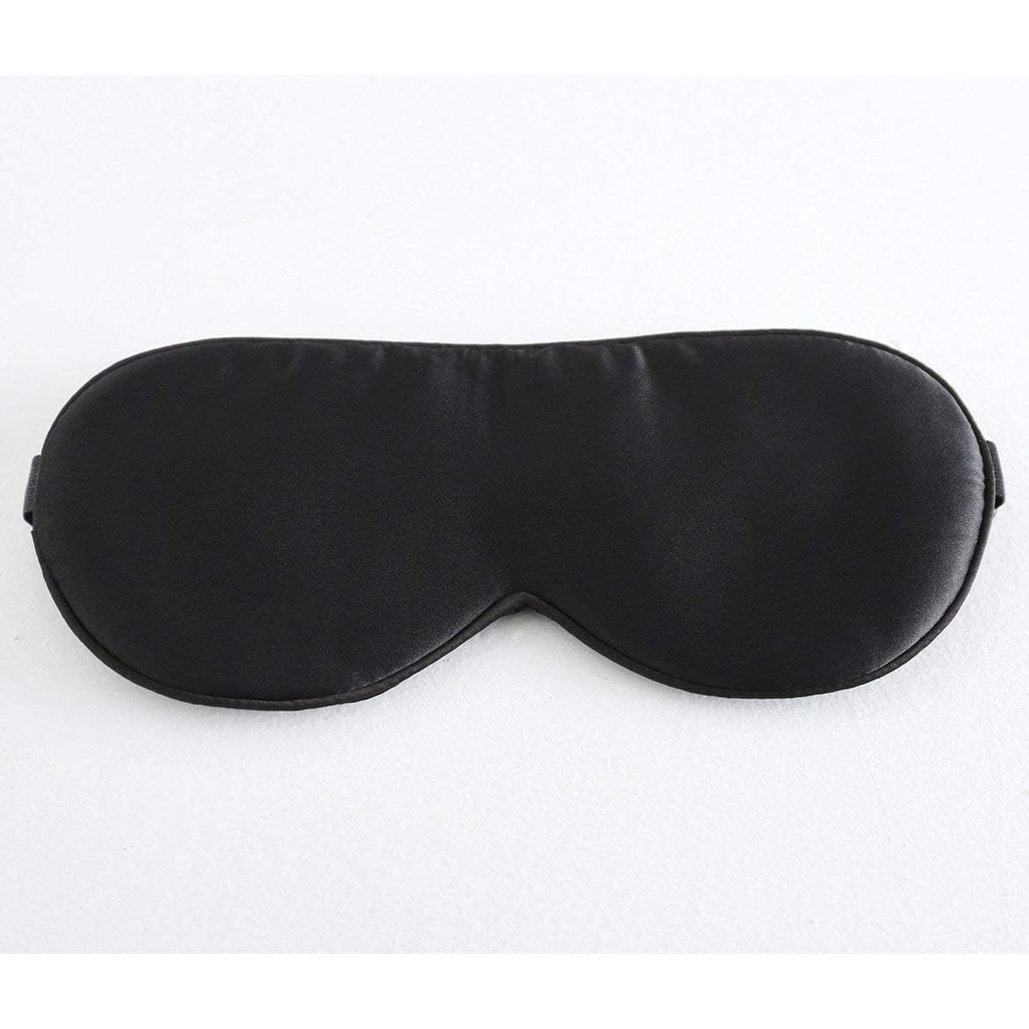 Black Silk Blindfold Sleep Mask