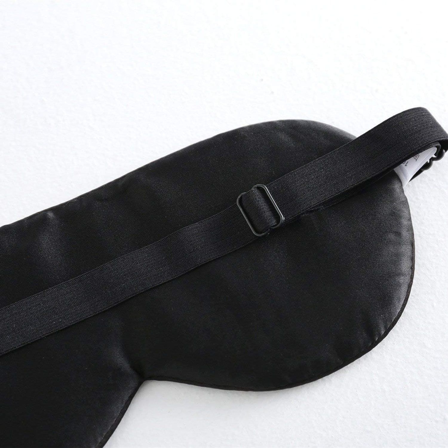 Black Silk Blindfold Sleep Mask